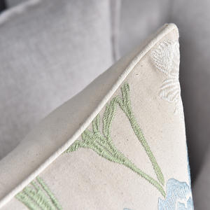 Innermor <span class=keywords><strong>cuscino</strong></span> decorativo copricuscino quadrato tessuto fiore ricamato <span class=keywords><strong>cuscino</strong></span> <span class=keywords><strong>50x50</strong></span> per uso domestico o alberghiero all'ingrosso - Product Image 5