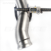 Bargee rendimiento silenciador de escape tubos de escape CATBACK para JEEP gladiador JT V6 3.6L 2020 ~ a catback sistema de escape Plan 2