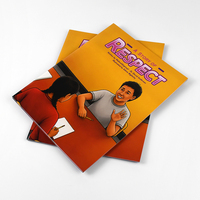 Livre d'images pour enfants A5 couleur pleine, reliure piquée à cheval, livre de lecture scolaire pour enfants, impression offset personnalisée OEM