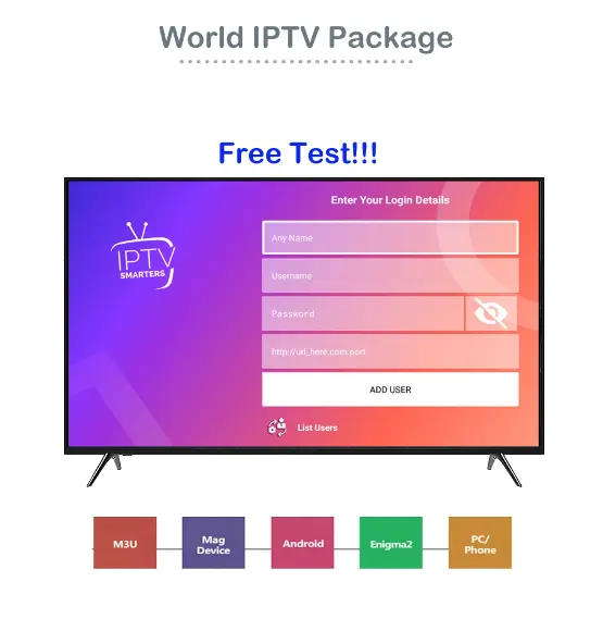 Box IPTV 4K reseller panel Android tv box Test iptv m3u