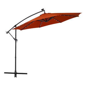 Parapluie <span class=keywords><strong>de</strong></span> loisirs pour le jardin Perles LED <span class=keywords><strong>de</strong></span> jardin suspendues avec lumière Parapluie banane Publicité solaire Villa Parapluie parasol extérieur - Product Image 6