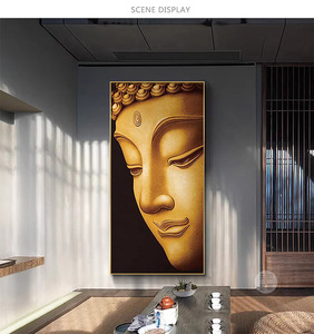 Religious Posters Buddhist <strong>Buddha</strong> <strong>Canvas</strong> Art <strong>Painting</strong> Modern Home Living Room Decoration Murals - Product Image 3