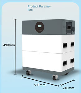 Güneş Panellerinden Oluşan Komple Hibrit Sistemli Ev Tipi Güç Sistemi Kiti, Lityum-iyon Pil Özellikli 5KW Hibrit Güneş Enerjisi Sistemi - Product Image 6