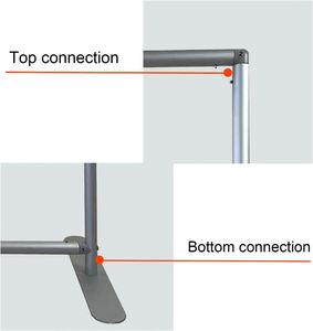 บูธแสดงสินค้าขนาด 10x10 เมตร แบบพกพา พร้อมผ้าตึงสำหรับโฆษณา โครงอะลูมิเนียม สำหรับงานอีเว้นท์และนิทรรศการ บริการออกแบบฟรี - Product Image 5