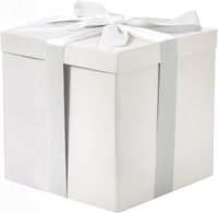 Caja de papel de embalaje de regalo sorpresa de tamaño y color personalizado moderno