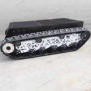 500kg de charge Smart RC Robotic Tracked <span class=keywords><strong>Tank</strong></span> RC Robot Car Base Châssis avec Christie et <span class=keywords><strong>Matilda</strong></span> Suspension Robot Châssis AVT-18T - Product Image 4