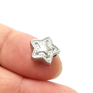 เครื่องประดับสแตนเลสรูปดาวสำหรับสร้อยคอและสร้อยข้อมืออุปกรณ์ DIY - Product Image 3