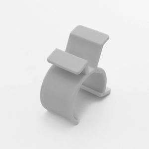 Novo Preço Durável Competitivo Venda Quente Branco Encaixe De Tubulação Bs Padrão <span class=keywords><strong>Pvc</strong></span> Clip TAG Clip Fastener - Product Image 5