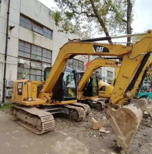 Obral besar ekskavator CAT307 ekskavator tangan kedua dengan mesin merangkak kualitas tinggi