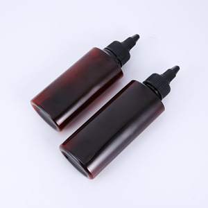 Botellas de plástico planas personalizadas de 150 ml para desmaquillante con dispensador de bomba, envase para limpiador facial - Product Image 4