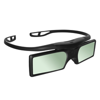 Lunettes 3D à obturateur actif Gonbes pour projecteur Epson TV avec RF/BT/Smart pour modèle G15-BT Matériel PC