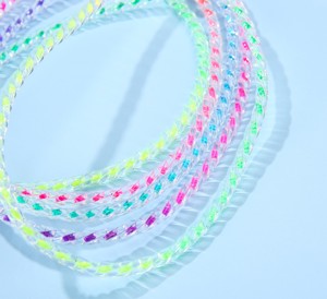 <span class=keywords><strong>Cuerda</strong></span> de saltar de cristal barata para niños, entrenamiento deportivo, <span class=keywords><strong>cuerda</strong></span> de saltar de PVC suave para niños, <span class=keywords><strong>cuerda</strong></span> de saltar de cristal de salto rápido - Product Image 5