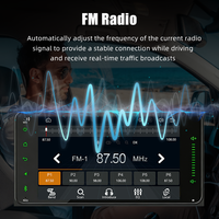 Autoradio 7 pouces avec système Linux pour Toyota Corolla Camry RAV4 Vios Hiace, CarPlay, Android Auto, GPS, lecteur multimédia