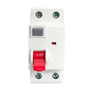 Disjoncteur de fuite à la terre <span class=keywords><strong>30ma</strong></span> 100ma type b c d rccb <span class=keywords><strong>2p</strong></span> 4 pôles 3amp 16a 63a réinitialisation automatique rcbo rccb - Product Image 1