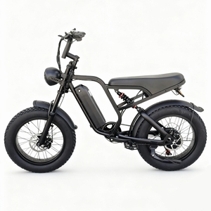 จักรยานไฟฟ้าความเร็วสูง 750w Brushless สำหรับผู้ใหญ่ 48v โครงเหล็กคาร์บอนกลาง 7 สปีด ขับขี่ในเมือง แบตเตอรี่ลิเธียม K24 K24 โครงคาร์บอน - Product Image 3