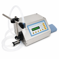 Machine de remplissage de liquides semi-automatique pneumatique de haute précision FGK pour jus/eau/lait/bière, capacité de 2 à 3500 ml, 110 V/220 V