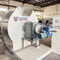 Nouvelle machine de raffinage et de conchage du chocolat YUCHO, certifiée CE, contrôlée par PLC, capacité 1000 kg, en acier inoxydable SUS304, pour masse de cacao