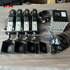 Simulador de carreras 4DOF Kit de plataforma de movimiento Sim Rig Aluminio 4080 Cabina Sim Marco de carreras Configuración de simulador de conducción de vuelo y camión - Product Image 3