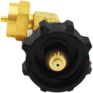 Qibest — adaptateur coude de recharge de <span class=keywords><strong>Propane</strong></span>, QCC1 avec Valve de contrôle marche-arrêt, pour AU Camping, gril, cylindre de réservoir de 1 LB - Product Image 2