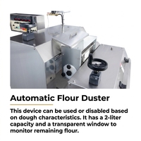 Machine à façonner la pâte pour restaurants commerciaux, croissants, pâtisseries, électrique, acier inoxydable 304, équipement de boulangerie haute efficacité