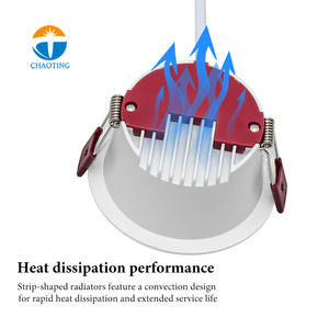 Prix abordable, panneau lumineux LED moderne en PVC acrylique, CCT en option 3000K-6000K, <span class=keywords><strong>spot</strong></span> 8+8W, encastré, plafonnier, éclairage encastré - Product Image 5