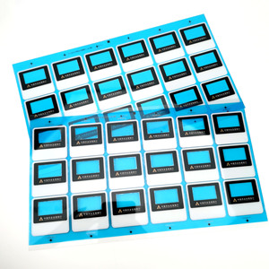 Etiqueta engomada del panel <span class=keywords><strong>de</strong></span> control personalizado pantalla <span class=keywords><strong>de</strong></span> seda impresa transparente PET etiqueta ventana para dispositivo LED panel eléctrico membrana ordenador - Product Image 4