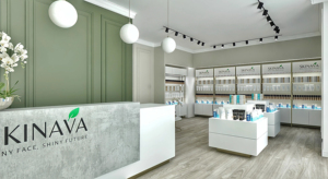 Présentoirs de Comptoir pour Magasins de Cosmétiques Haut de Gamme avec Éclairage LED - Décorations Personnalisables pour Boutiques de Cosmétiques - Product Image 3