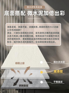 Forest House <strong>Plaster</strong> <strong>Primer</strong> Alkali-resistant &amp; Waterproof Modern Design Indoor/Outdoor Use Gym &amp; Exterior Application - Product Image 5