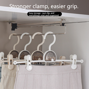 Meilleure vente durable à un niveau anti-dérapant en plastique aromathérapie vêtements organisateur cintre <span class=keywords><strong>Invisible</strong></span> cadre suspendu pour la maison - Product Image 3