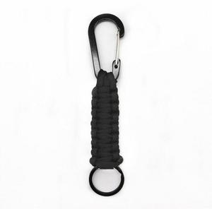 Tùy Chỉnh Đa-Màu Sắc 550 Cho Paracord <span class=keywords><strong>Keychain</strong></span> Thép Survival Chiến Thuật Keyring Với <span class=keywords><strong>Carabiner</strong></span> Cho Sử Dụng Ngoài Trời - Product Image 2
