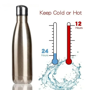 Thermos en acier inoxydable à double paroi, bouteille isotherme sous vide, tasse à café isolée, pour l'extérieur - Product Image 4