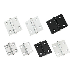 180 độ mở thép không gỉ & hợp kim nhôm bản lề mông Zero Khoảng cách trục ánh sáng giảm xóc cho tự động hóa & Thiết bị dẫn - Product Image 1