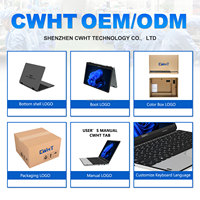 Tablette PC OEM 11 pouces Win 11, écran tactile portable 2 en 1, ordinateur portable 8G 16G+256GB/512GB FHD 1920*1200 IPS, ordinateur portable pour étudiants