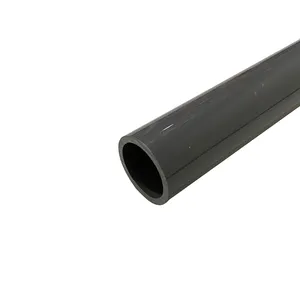 Schwarzes Kunststoff rohr kleiner Durchmesser 18mm Durchmesser PVC-Rohr