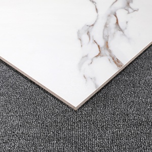 Lujosas Baldosas Cerámicas Blancas Tipo Mármol de 60x120 cm, Diseño Moderno <span class=keywords><strong>para</strong></span> Paredes de Baños, Salas de Estar de Hoteles, Pisos de Dormitorios - Product Image 4