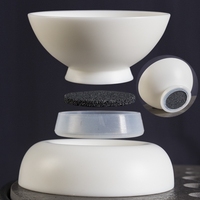 Infuseur à thé en céramique avec filtre sans trous, accessoire pour service à thé, passoire à thé en vrac, filtre à thé
