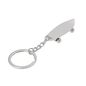 <span class=keywords><strong>Mini</strong></span> llavero de monopatín personalizado, 3D diseño deportivo, aleación de Zinc y Metal, llaveros con logotipo láser personalizado a la moda para niños y hombres - Product Image 3