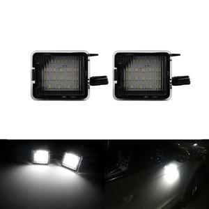 Feux de courtoisie LED rectangulaires pour rétroviseur, 12V, lumière blanche, résistants à l'eau, pour Ford Focus Kuga Mondeo - Product Image 4