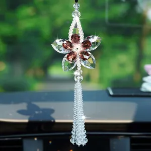 Pendentif d'intérieur De voiture en Cristal, décoration De luxe pour chambre à coucher