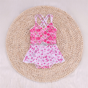 <span class=keywords><strong>Costume</strong></span> <span class=keywords><strong>da</strong></span> <span class=keywords><strong>Bagno</strong></span> per Bambine con Stampa Floreale Personalizzata, Bikini per Bambine Piccole, <span class=keywords><strong>Costume</strong></span> <span class=keywords><strong>da</strong></span> <span class=keywords><strong>Bagno</strong></span> per Neonate - Product Image 5