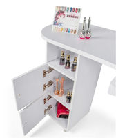 Table de salon de manucure multifonctionnelle en gros Table de manucure portable Table de bureau de manucure Table de travail de bureau à ongles à vendre