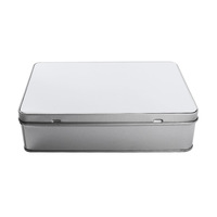 Boîte de rangement rectangulaire en fer blanc pour impression par sublimation, boîte créative pour bijoux et bonbons de mariage