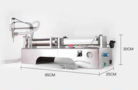 Remplisseuse de liquide pneumatique en aérosol Machine de remplissage de crème aseptique shampooing lotion miel beurre d'arachide
