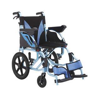 Silla de ruedas manual Kangjiantai con función de freno y freno de codo para asistencia de movilidad para personas mayores - Product Image 2