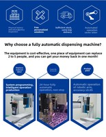 Robot de distribution de colle automatique de bureau à 3 axes avec réservoir sous pression, double plateforme, machine de distribution CNC pour PCB/LED/Électronique, garantie 1 an