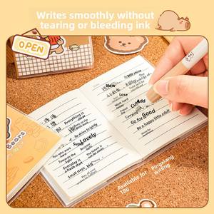 สมุดโน้ตคุณภาพดีรุ่นใหม่ปี 2026 สมุดโน้ตแบบมีเส้นบรรทัด สมุดโน้ตน่ารักขนาดเล็กสำหรับนักเรียน สมุดโน้ต<span class=keywords><strong>สวย</strong></span>งามสำหรับเด็กผู้หญิง - Product Image 4