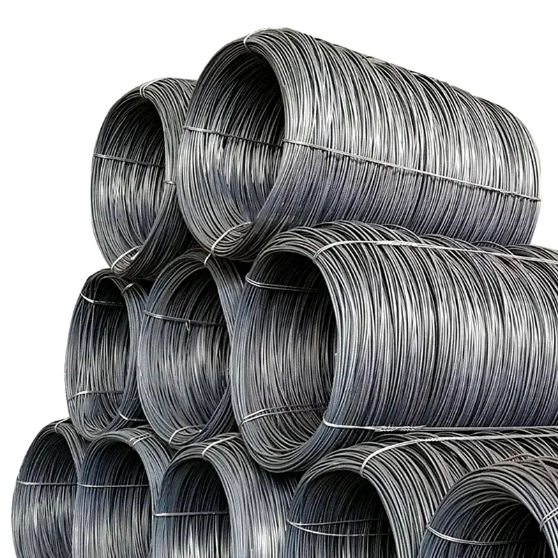 Factory price 6.5mm 5.5mm 8mm carbon steel wire 1006 1008 1022 high carbon steel wire