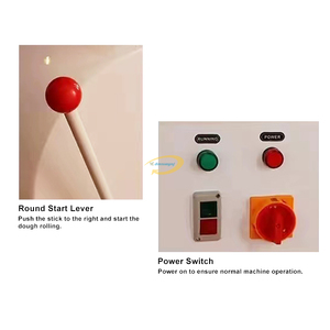 Máquina Semiautomática para Dividir y Bolear Masa de Panadería, Ajustable de 30 a 100g, Máquina para Hacer 30 Bolas de Masa para Hamburguesas - Product Image 6