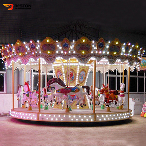 <strong>24</strong> <strong>Seats</strong> Fairground Merry Go Round <strong>Carousel</strong> for Sale - Product Image 1