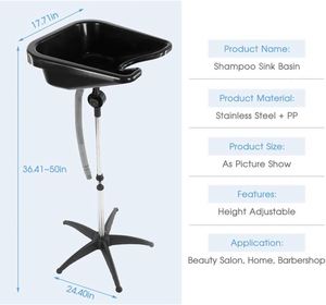 Equipo de Salón de Belleza Muy Económico, Lavabo Plegable para Champú, Lavacabezas - Product Image 4